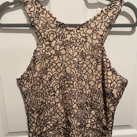 🎈NEW Aqua cream & black dress - Picture 11 of 16